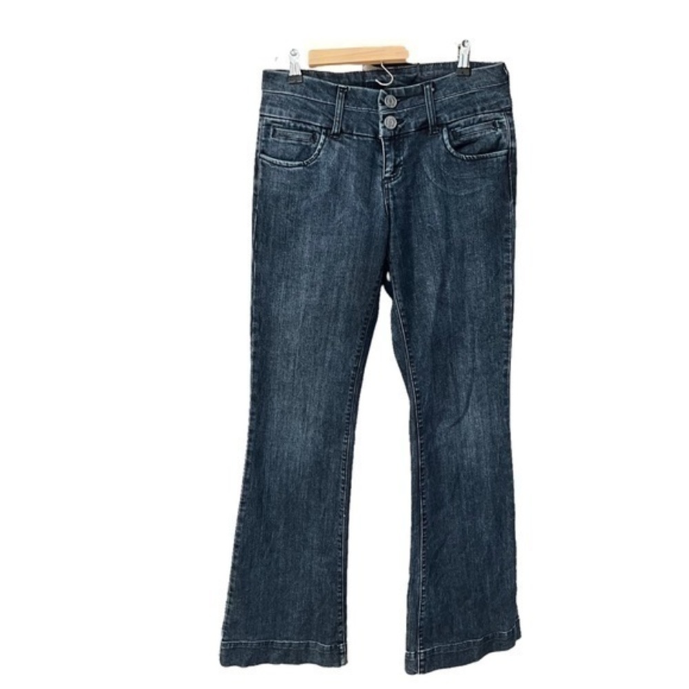 KUT FROM THE KLOTH MS SIZE 4 MADELEINE MEDIUM WASH TROUSER STYLE JEANS